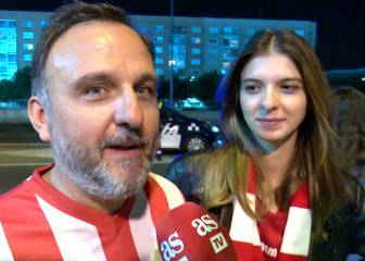 Hinchas del Atlético: