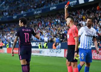Apelación desestima el recurso por la tarjeta roja de Neymar