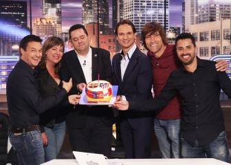 Roncero y el mal regalo: así celebraron su cumpleaños en TV
