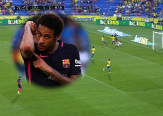 Y Neymar fue Ronaldo: ¡así se deja sentado a un portero!