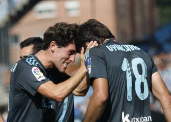 Un gol de Juanmi en el 93' mete a la Real Sociedad en Europa