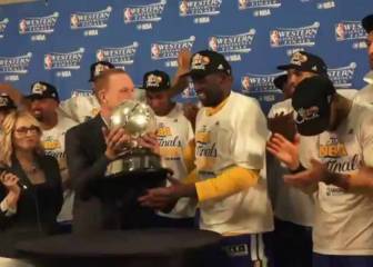 Los Golden State Warriors, campeones del Oeste