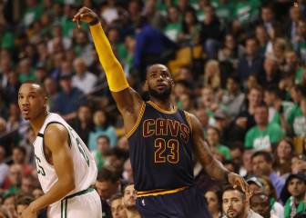 De leyenda a leyenda: con este triple LeBron superó a Jordan
