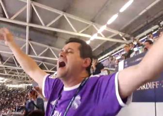 Jubilant Roncero sings along to 'We Are The Champions'
