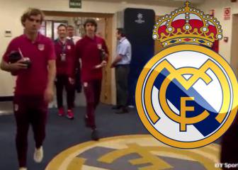 Antoine Griezmann's gesture of respect for Real Madrid crest
