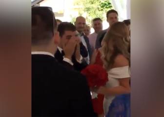 Kovacic gets all emotional after tying the knot with Izabel