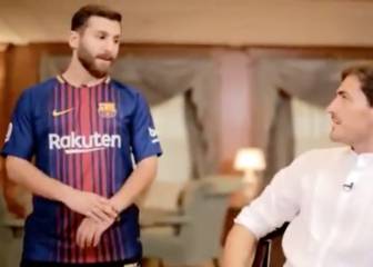 Surrealista es poco: aparece el doble de Messi y Casillas se cree que es el auténtico
