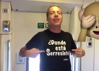Soria 'atiza' a 'Serresiete' con una camiseta...¡con falta de ortografía!
