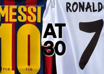 Lionel Messi v Cristiano Ronaldo - at the age of 30