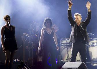Alejandro Sanz clausuró el Calderón y los fans gritaron