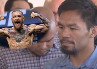 Pacquiao no da opciones a McGregor ante Mayweather