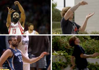 Show NBA de Griezmann: calca a Carter, LeBron, Harden, Marc...