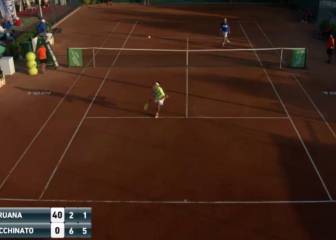 ¡Viva el tenis! Si el 763 del mundo hace esto, poco se puede decir...