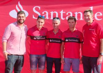 Los valientes de Martín Fiz para el Santander Triathlon Series Madrid