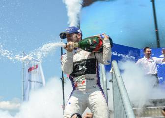 Bird se llevó un doblete en el eprix de Nueva York
