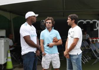 Raúl recibió en Los Ángeles a Puig, estrella de los Dodgers