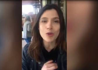 Valdés y su cómico 'diálogo' con la protagonista de Amanda