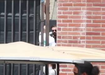 José Ángel Sánchez, Florentino y Zidane se reunieron en el entreno