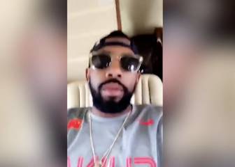 Kyrie vuelve a EEUU con... ¿un guiño a los fans de los Knicks?