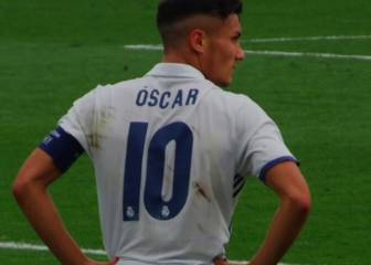Así es Óscar, el canterano de Guti con un guante en el pie