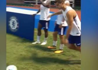 Morata is 'on fire': goal from the corner flag with his left peg