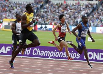 Las semis con 'freno' de Bolt: se deja ganar con sonrisita final