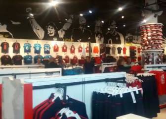 La impresionante tienda del Arsenal en el Emirates