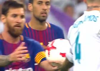 La broma de Ramos a Messi; acabó en insulto del argentino