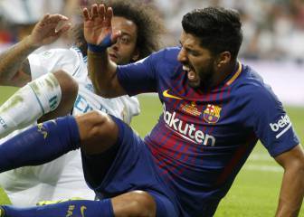 Luis Suárez estará un mes de baja por problemas en la rodilla