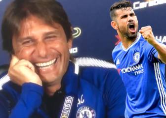 Conte se burla de Costa: ataque de risa que enfurecerá al delantero