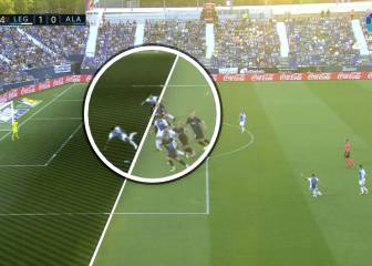 El primer gol de LaLiga debió ser anulado por fuera de juego