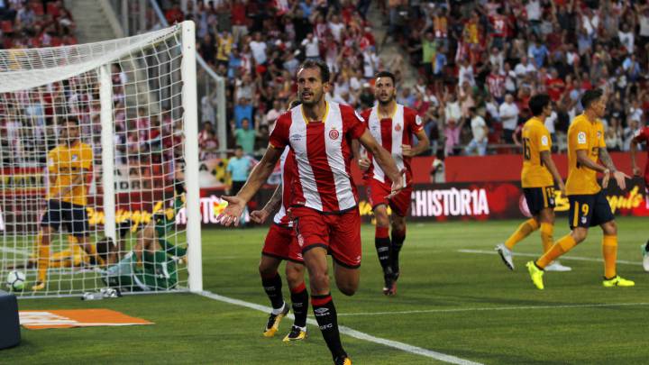 Ya es historia: el doblete de Stuani en 3' que dejó seco al Atleti