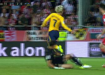 Revisa el momento de la primera expulsión de Griezmann en su carrera