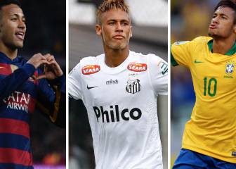 Parece fácil: 10 goles de Neymar en los que sentó a 3 o más rivales