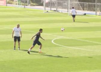 Ceballos scores a screamer in Real Madrid training