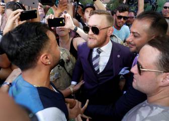 McGregor casi llega a las manos: