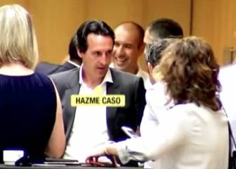 Emery, cazado hablando con Valverde de Neymar y Di María