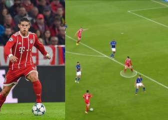 El partidazo de James ante el Schalke, al detalle en 120''