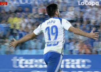 Papu lanza al Zaragoza en Copa y doblega al Lugo