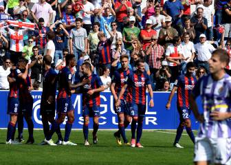Melero le quita el liderato al Valladolid con un pase a la red