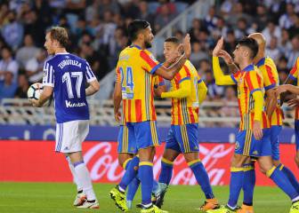 El Valencia se lleva el premio en el festival de fútbol de Anoeta