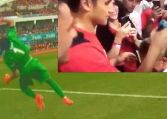 El Keylor más líder: del paradón 'volador' a rapar a su DT