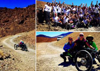 Primer pulso de Hassen-Bey con El Teide: la dureza del reto