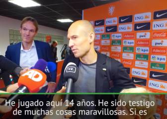 El mensaje de despedida de Robben: