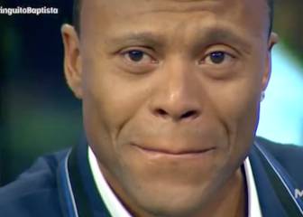 Las lágrimas de Baptista que enternecerán al mundo del fútbol