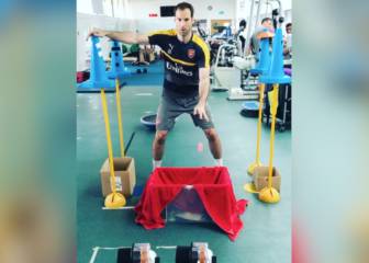 Cech out Petr's unusual training drill