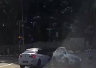 El coche fantasma que provoca un accidente y tiene a todo el mundo en vilo