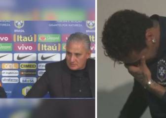 Neymar no aguantó las lágrimas al escuchar a Tite defenderle