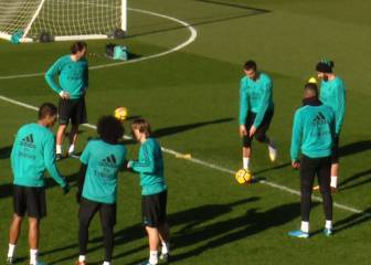 Cristiano quiere Clásico: bailecito al balón que Benzema no entendió