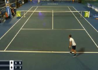 El mundo del tenis alucina con este saque ¿Qué intenta hacer?